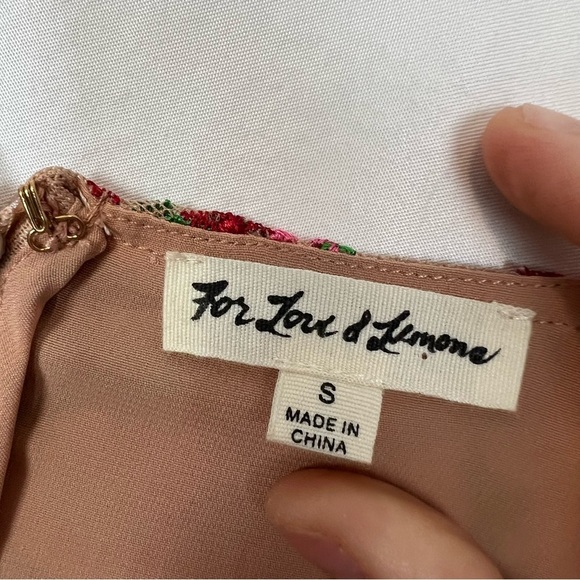 For Love and Lemons floral Embroidery Midi Dress S - Picture 8 of 10